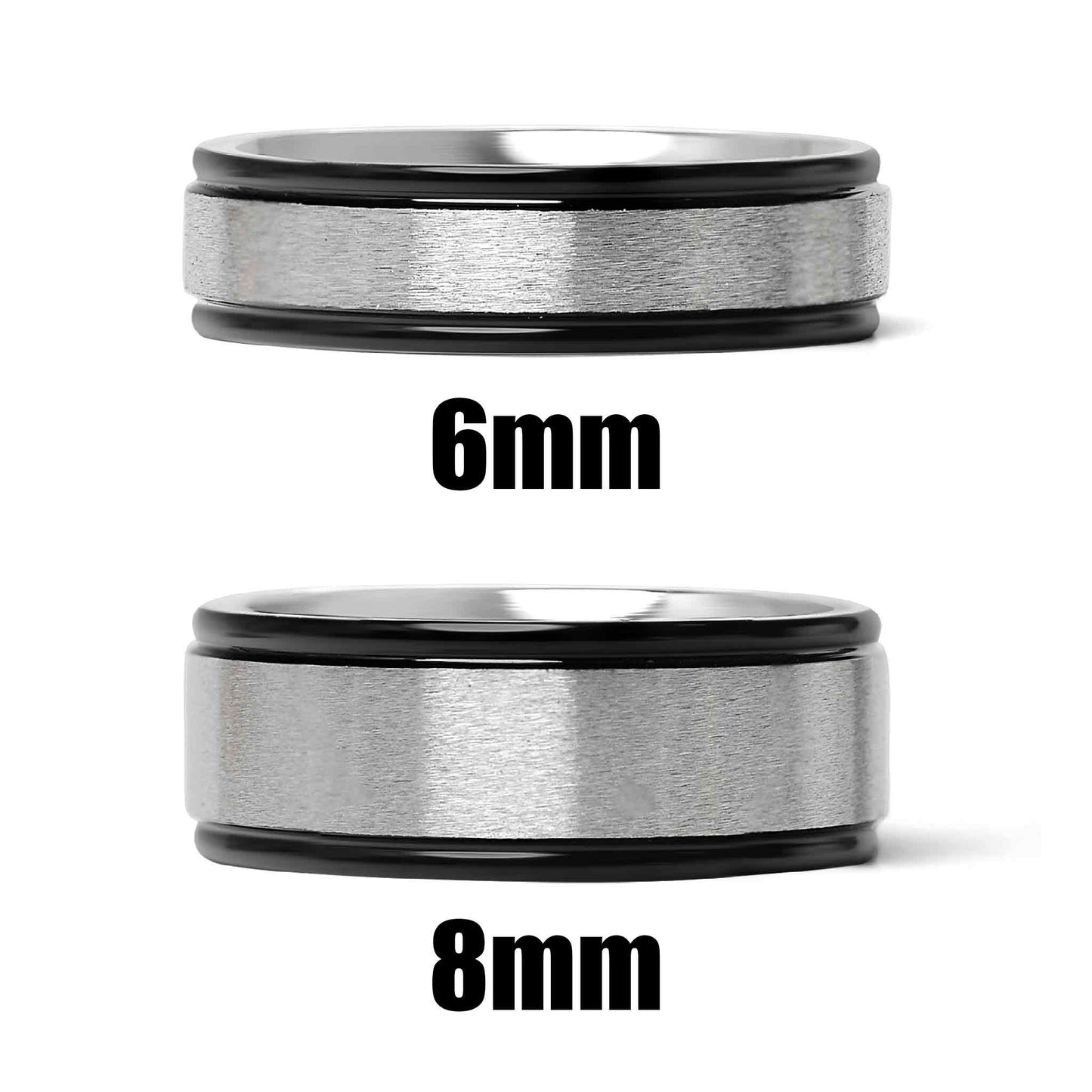 Black Ring with Trim