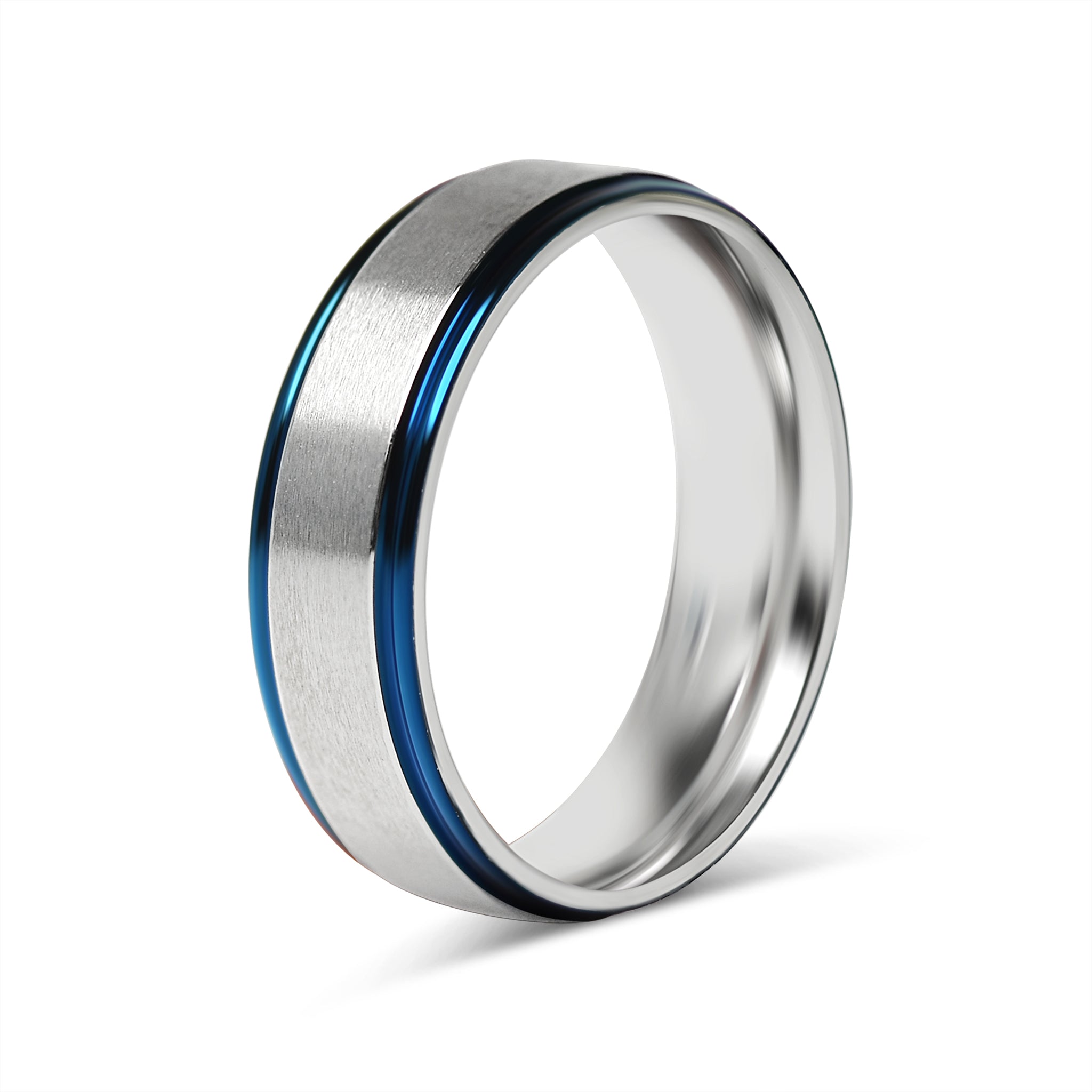 Blue Ring with Trim