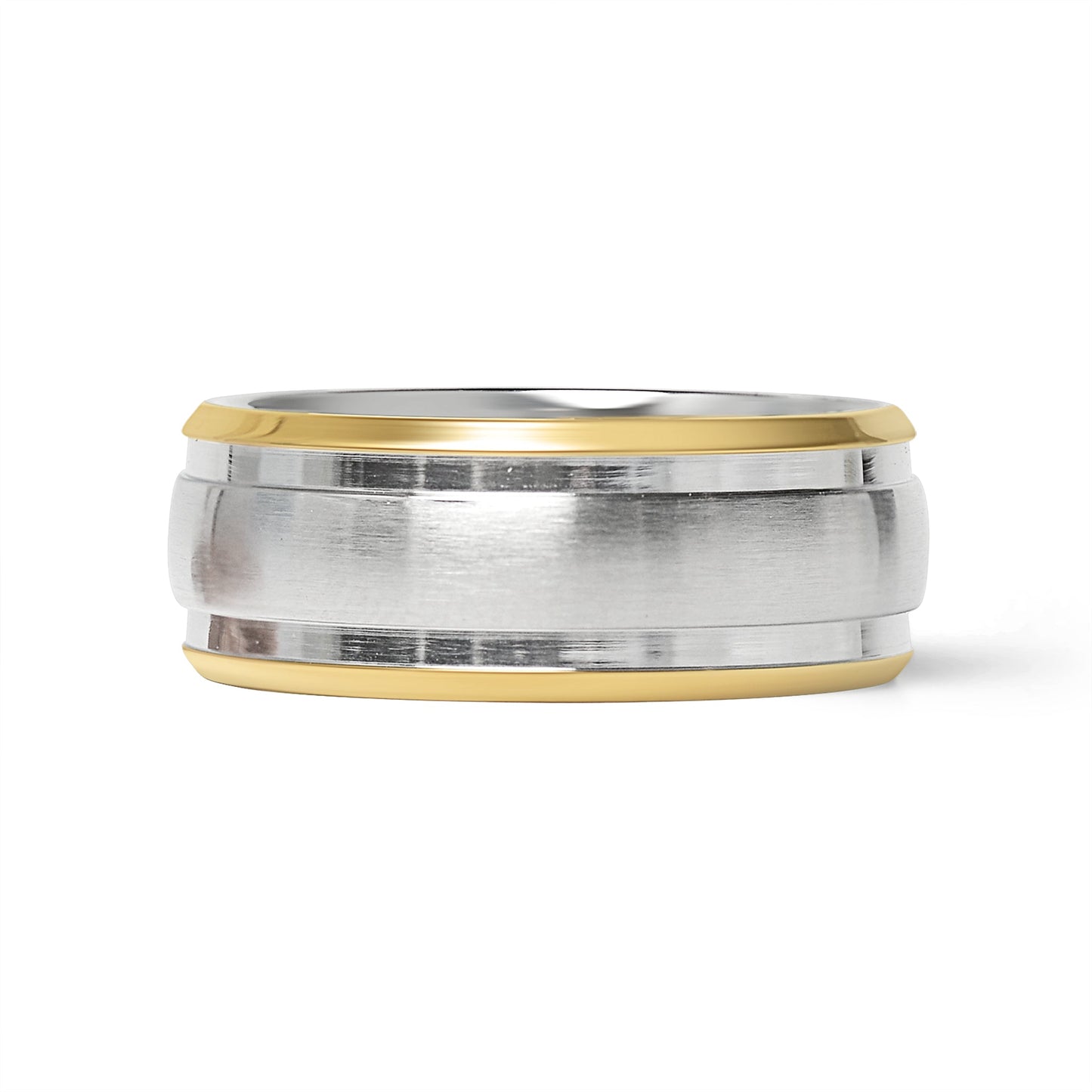 Silver and Gold Ring