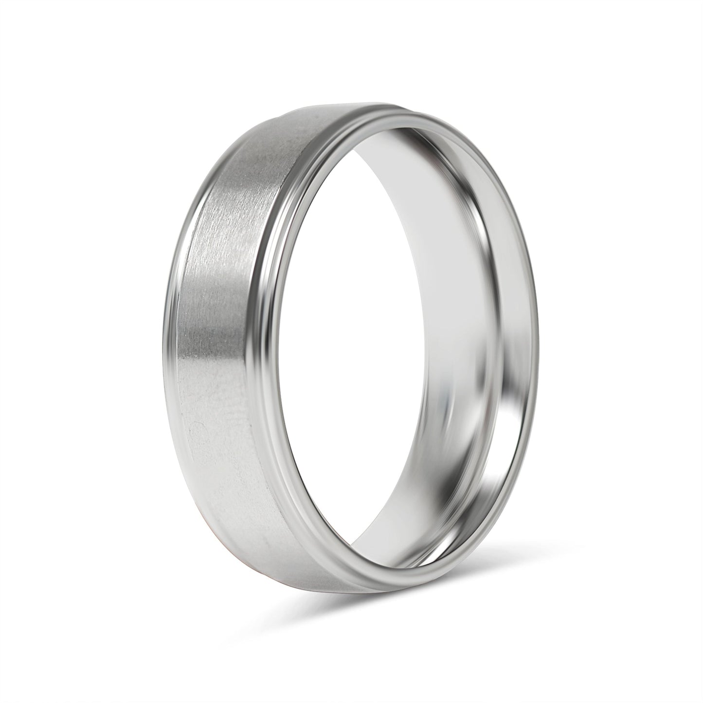 Silver Ring Matte Finish