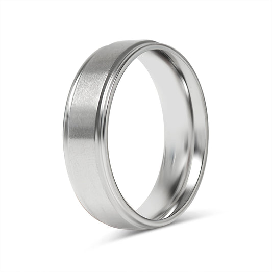 Silver Ring Matte Finish