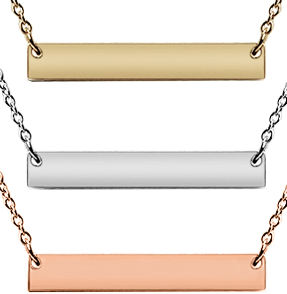 Horizontal Bar Necklace