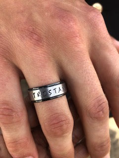 Black Ring with Trim