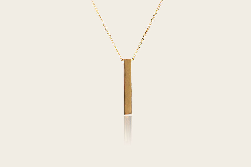 Vertical Bar Necklace